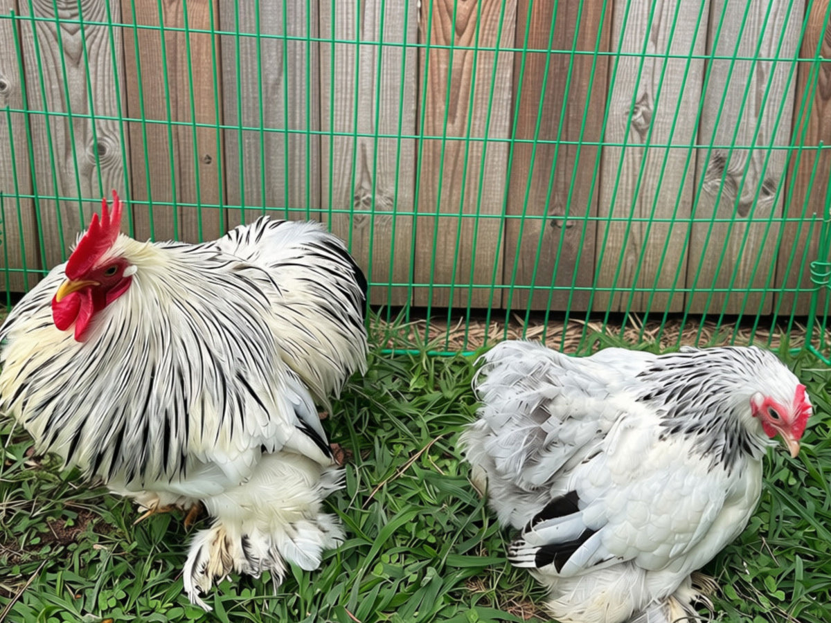 Columbian Cochin Bantams
