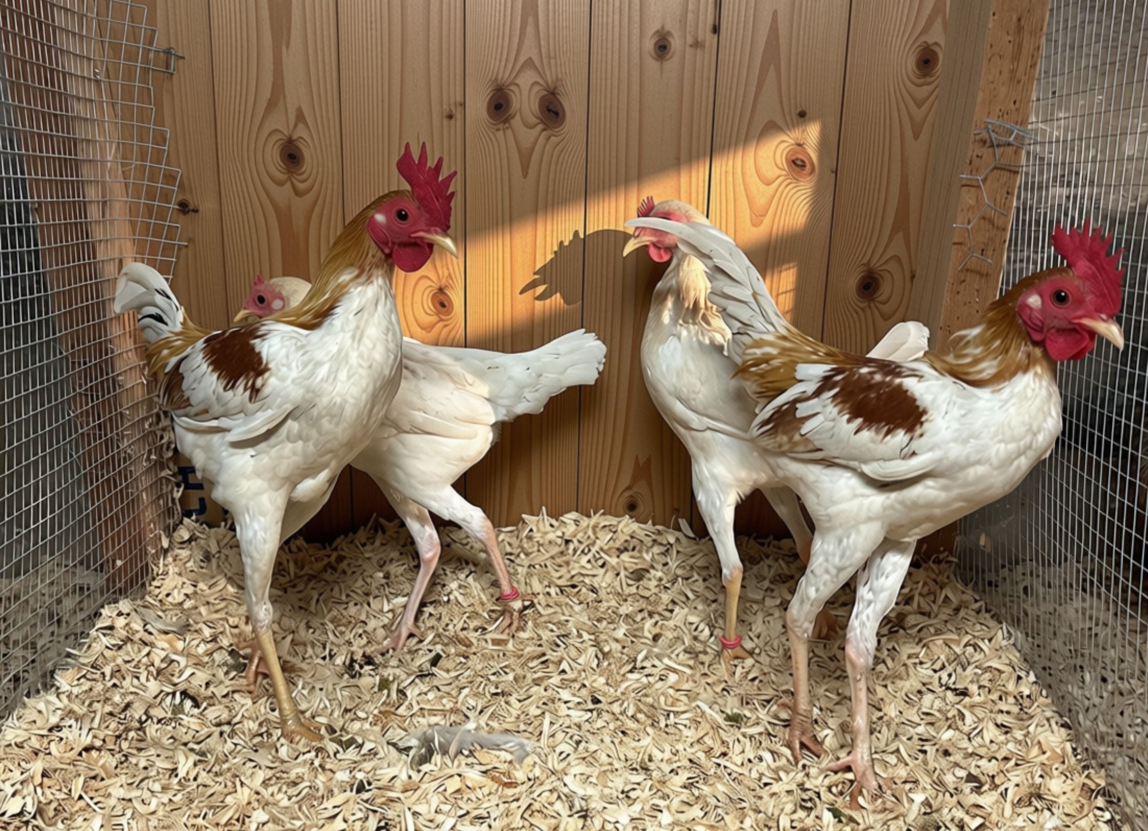 Red Pyle Modern Game Bantam